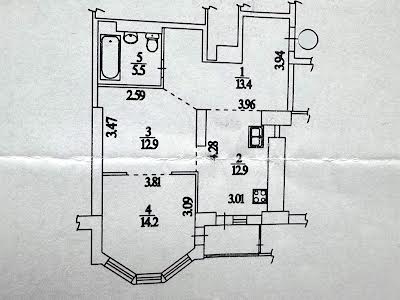 квартира за адресою Миколи Голего вул. (Лебедєва-Кумача), 7В