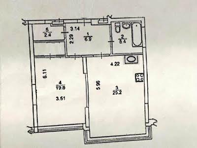 квартира по адресу Киев, Днепровская наб., 14-Б