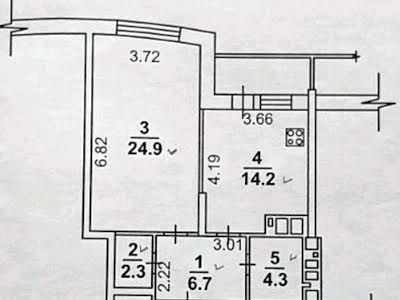 квартира по адресу Голосеевская ул., 13