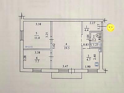 квартира по адресу Академика Юрьева бульв., 11