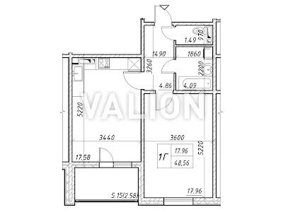 квартира за адресою Коноплянська вул., 22а