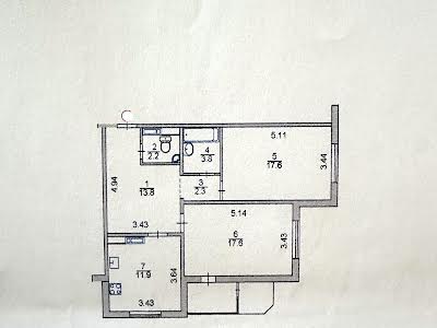 квартира за адресою Григоренка Петра просп., 12А