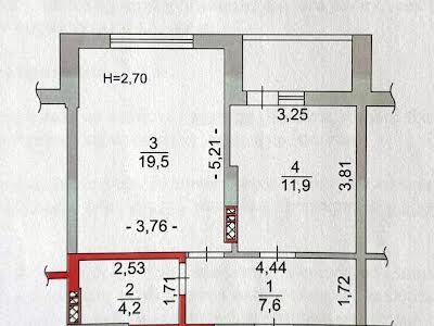 квартира по адресу Метрологическая ул., 40-Б