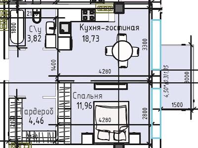 квартира по адресу Радісна, 29