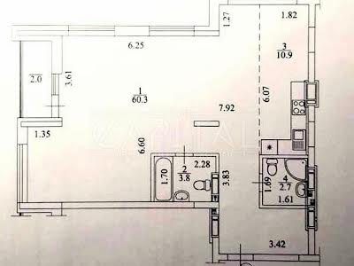 квартира за адресою Київ, проспект Оболонський, 6а