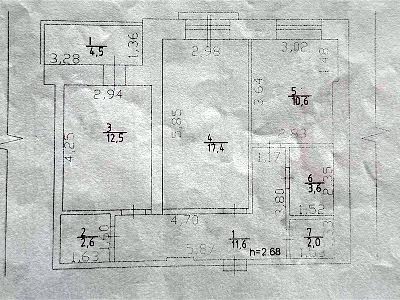 квартира по адресу Байды Вишневецкого ул., 68/1