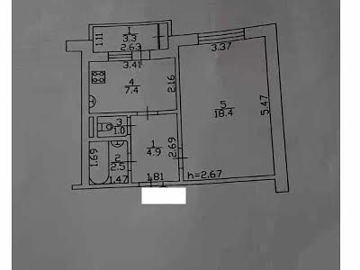 квартира по адресу Академика Ефремова ул. (Уборевича командарма), 7А