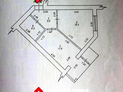 квартира по адресу Бородинская, 2