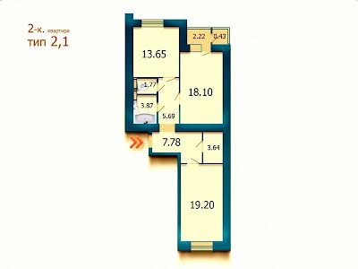 квартира по адресу Гарматная ул., 38б