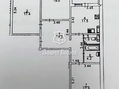 квартира по адресу Здолбуновская ул., 13