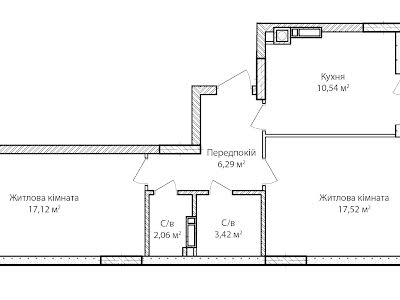квартира за адресою Ольги Кобилянської вул. (Достоєвського), 8