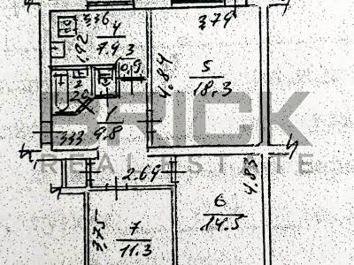 квартира по адресу Гоголевская ул., 1-3