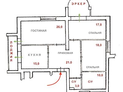 квартира за адресою Шевченка просп., 29а