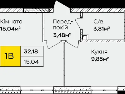 квартира за адресою Київ, Івана Кочерги, 17а