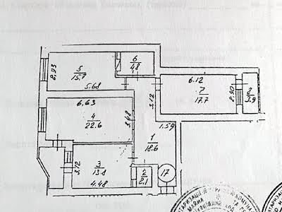 квартира за адресою Анни Ахматової вул., 16-Б