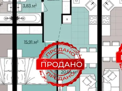 квартира по адресу Карла Мікльоша ул., 20а