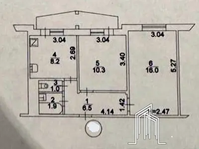 квартира по адресу Вахтанга Кикабидзе ул. (Булгакова), 15-А