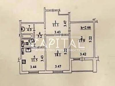 квартира по адресу Ясиноватский пер., 11