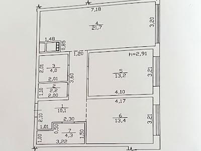 квартира за адресою Одеса, Костанди вул., 102