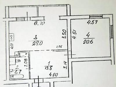 квартира за адресою Григоренка Петра просп., 38