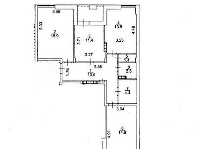 квартира по адресу Регенераторная ул., 4