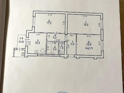 квартира по адресу с. Чайки, Печерская ул., 28