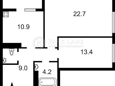 квартира за адресою Автозаводська вул., 72Б