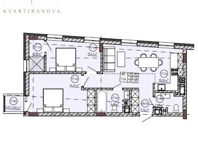 квартира по адресу Орлика П., 1