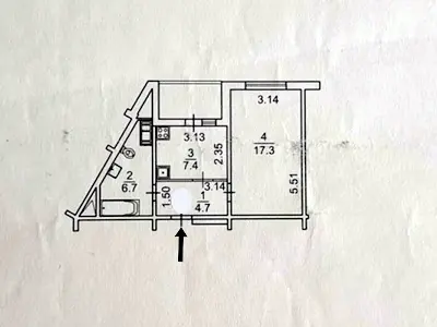 квартира по адресу Милославская ул., 2