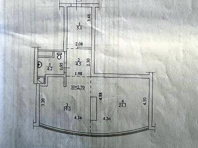 квартира за адресою Миколи Руденка бульв. (Кольцова), 14-З