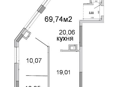 квартира по адресу Величковского ул., 7