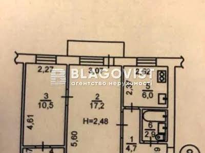 квартира за адресою Повітряних Сил просп. (Повітрофлотський), 7