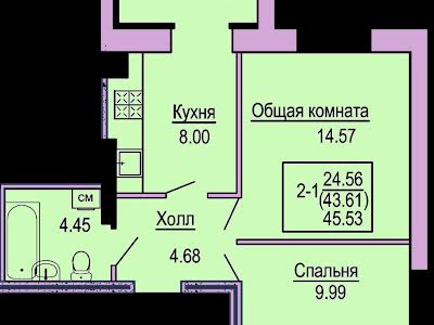 квартира по адресу с. Софиевская борщаговка, Героев Небесной Сотни просп., 26/21