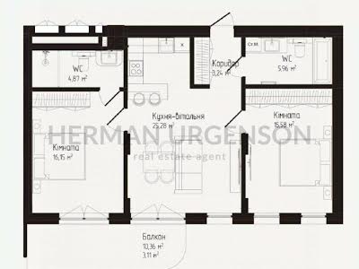 квартира за адресою Словʼянська наб., 31