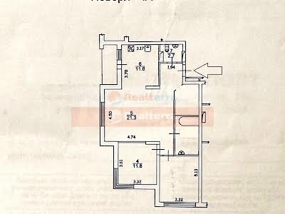 квартира за адресою Київ, Рудницького Степана вул. (Вільямса академіка), 19/14