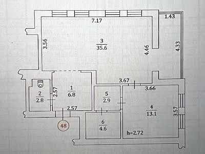 квартира по адресу Киев, Берестейский просп. (Победы), 67Б