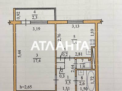 квартира за адресою Ільфа та Петрова вул., 43