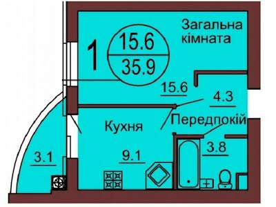 квартира за адресою Калинова вул., 3