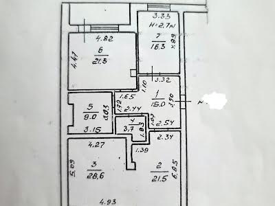 квартира за адресою Одеса, Говорова Маршала вул., 10В