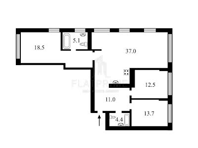 квартира по адресу Киев, Заречная ул., 6к2