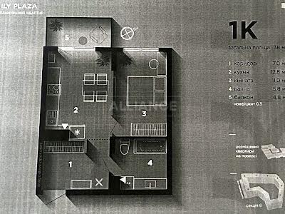 квартира по адресу Крайковского ул., 1