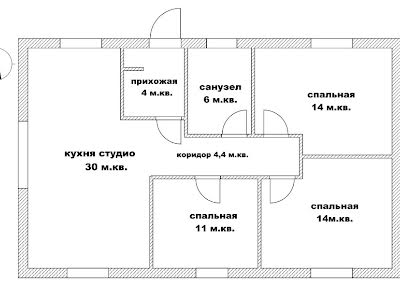 дом по адресу Борисполь, Лесная ул.