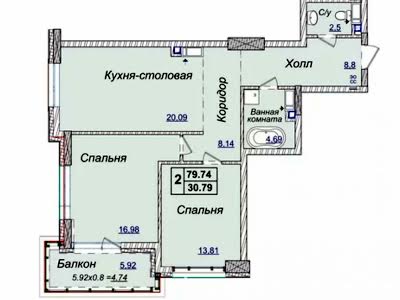 квартира за адресою Київ, Андрія Верхогляда вул. (Драгомирова), 19а