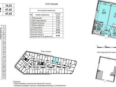 квартира за адресою Дніпровська наб., 15