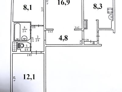 квартира за адресою Академіка Корольова просп., 14