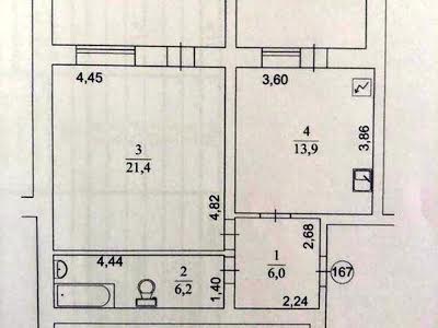 квартира за адресою Київ, Полярна вул., 8 е