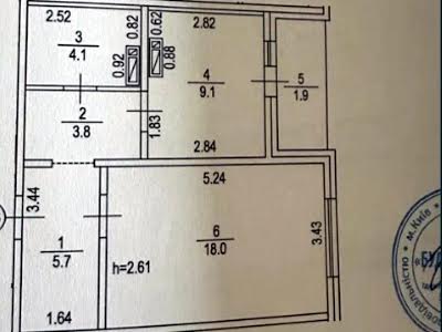квартира по адресу Тираспольская ул., 60