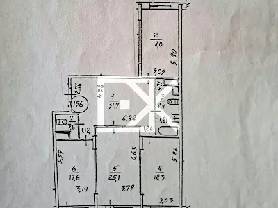 квартира за адресою Ахматової Анни вул., 13