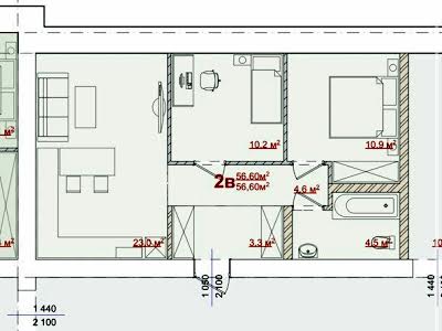 квартира по адресу Галечко, 12