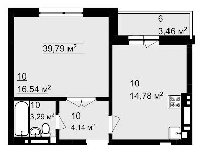 квартира за адресою Щирецька, 30